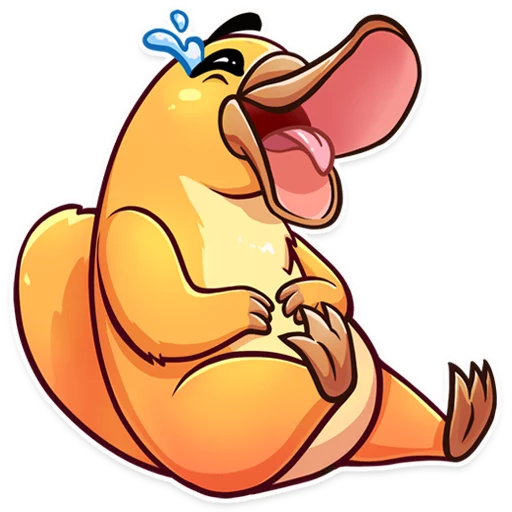 Стикерпак Cooper the Platypus для Telegram — скачать