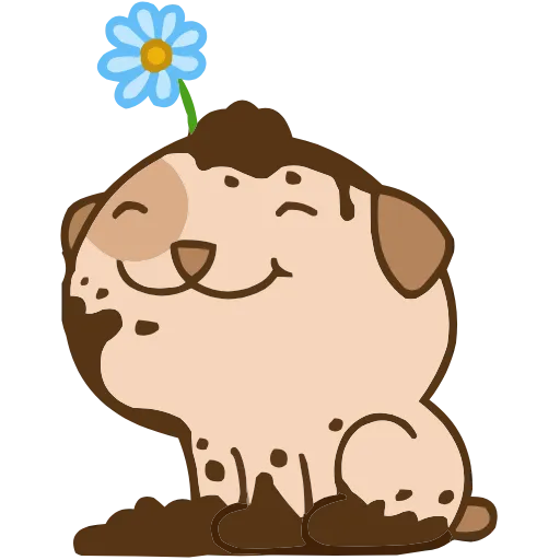 🏵 Стикер «Купер» для Telegram