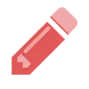 ✏️ Эмодзи «Коралловый набор, буквы, цифры» для Telegram