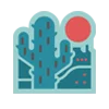 🌵 Эмодзи «Коралловый набор, буквы, цифры» для Telegram