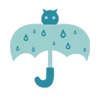☔️ Эмодзи «Коралловый набор, буквы, цифры» для Telegram