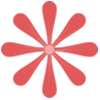 🌷 Эмодзи «Коралловый набор, буквы, цифры» для Telegram