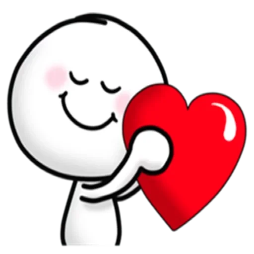 ❤️ Стикер «Hearts» для Telegram