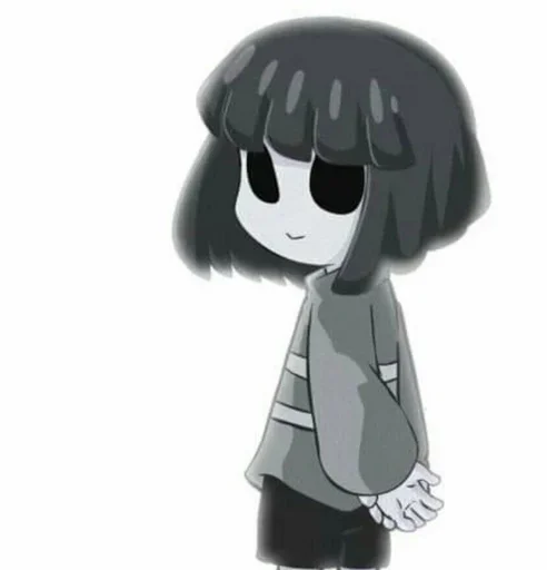 🩶 Стикер «Core Frisk Undertale» для Telegram
