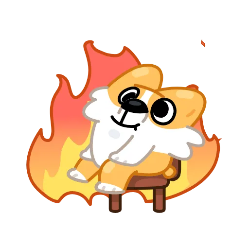 🔥 Эмодзи «Corgi» для Telegram