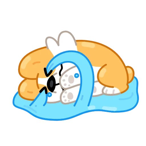 😭 Эмодзи «Corgi» для Telegram