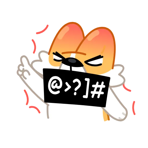 🤬 Эмодзи «Corgi» для Telegram