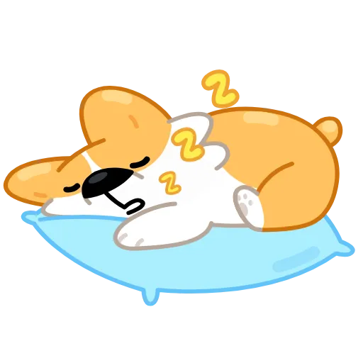 😴 Эмодзи «Corgi» для Telegram