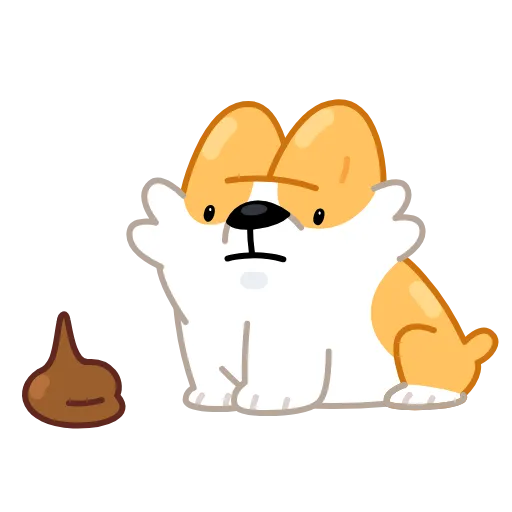 💩 Эмодзи «Corgi» для Telegram