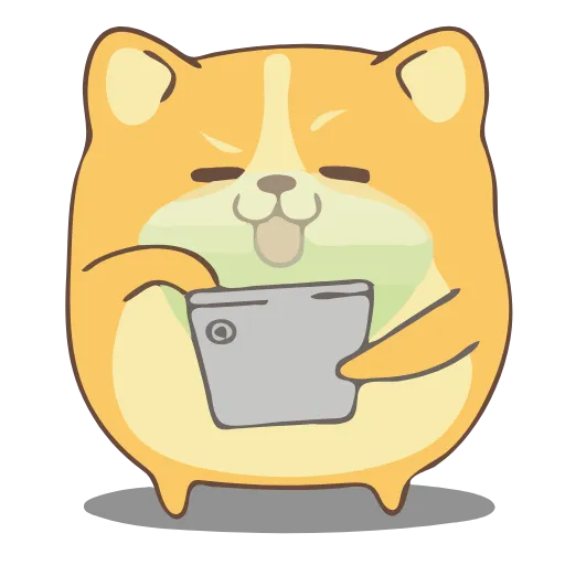 Стикерпак CORGI DOG для Telegram — скачать