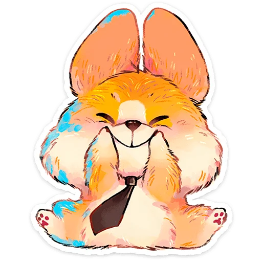 🌟 Стикер «Корки» для Telegram