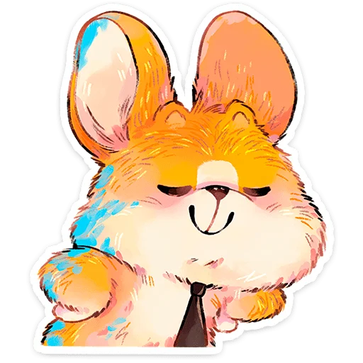 🌟 Стикер «Корки» для Telegram