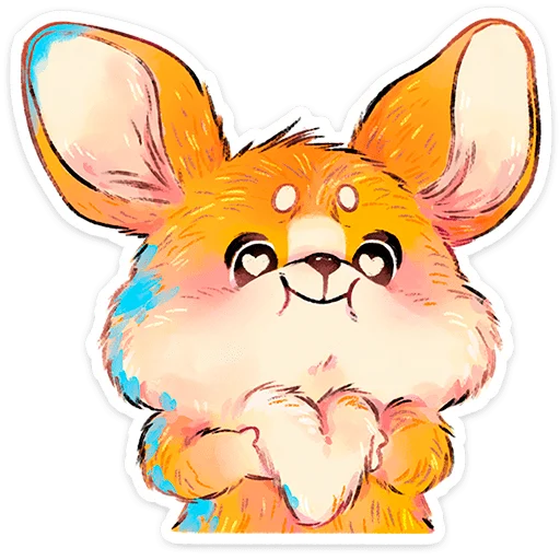 🌟 Стикер «Корки» для Telegram
