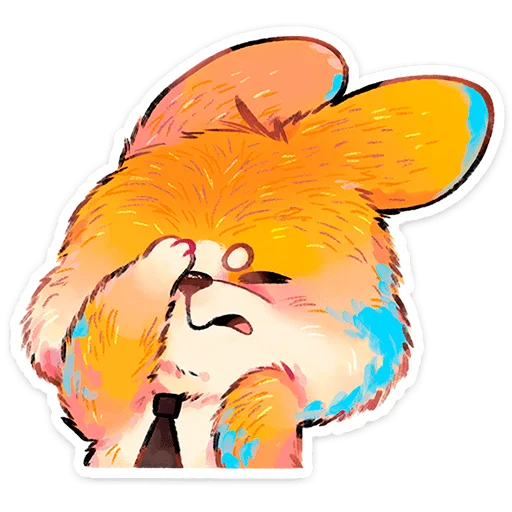 🌟 Стикер «Корки» для Telegram