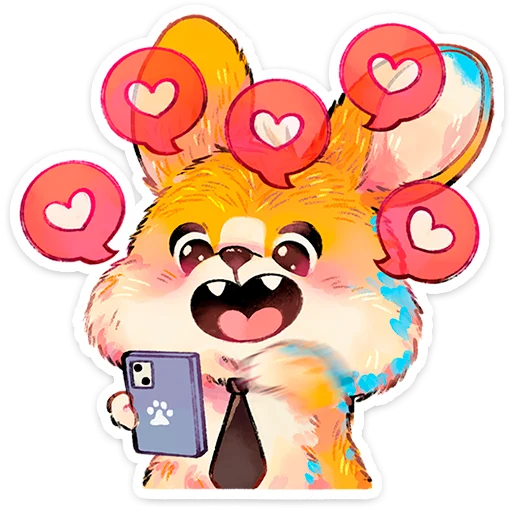🌟 Стикер «Корки» для Telegram