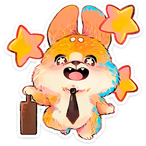 🌟 Стикер «Корки» для Telegram