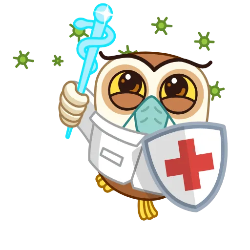 🦠 Стикер «Corona» для Telegram