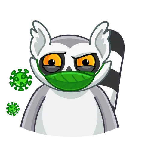 🦠 Стикер «Corona» для Telegram