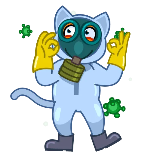 🦠 Стикер «Corona» для Telegram