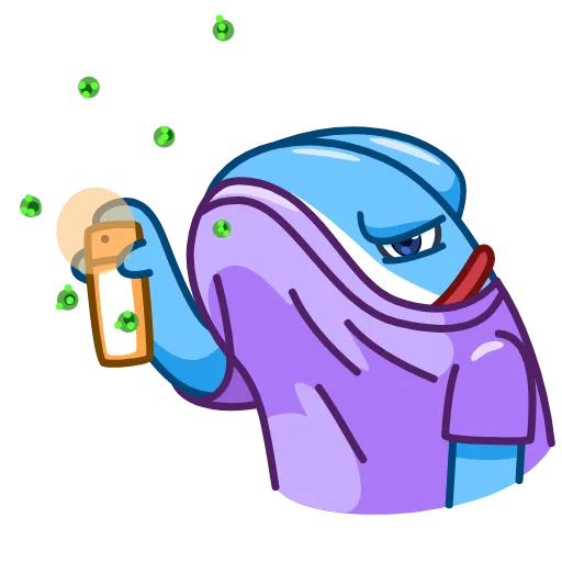 🦠 Стикер «Corona» для Telegram