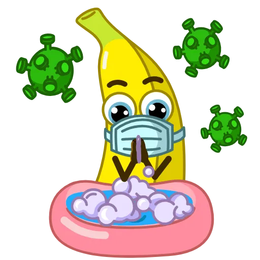 🦠 Стикер «Corona» для Telegram