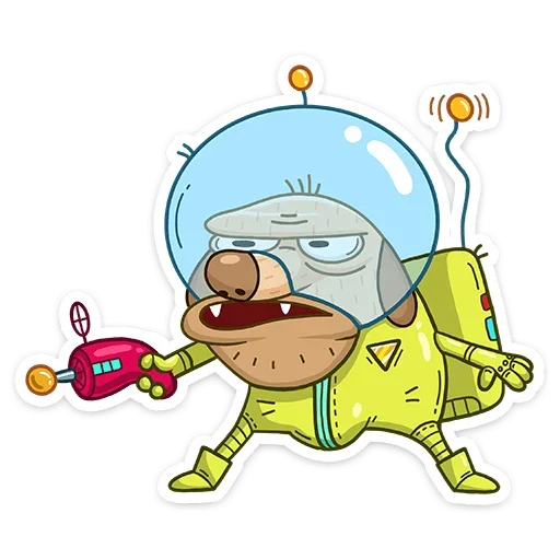 🔫 Стикер «КосмоДигги» для Telegram