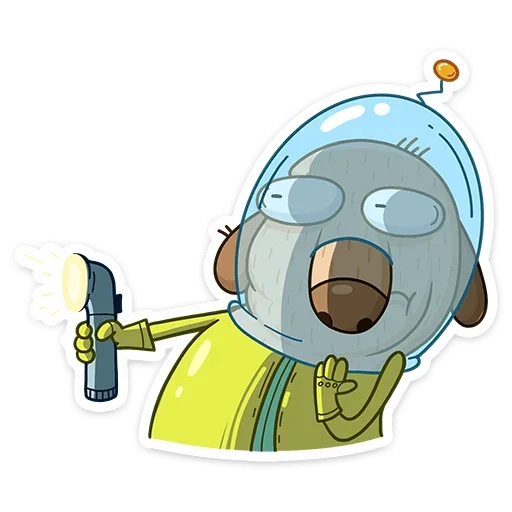 💡 Стикер «КосмоДигги» для Telegram