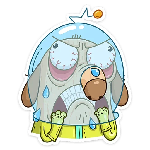 🤬 Стикер «КосмоДигги» для Telegram