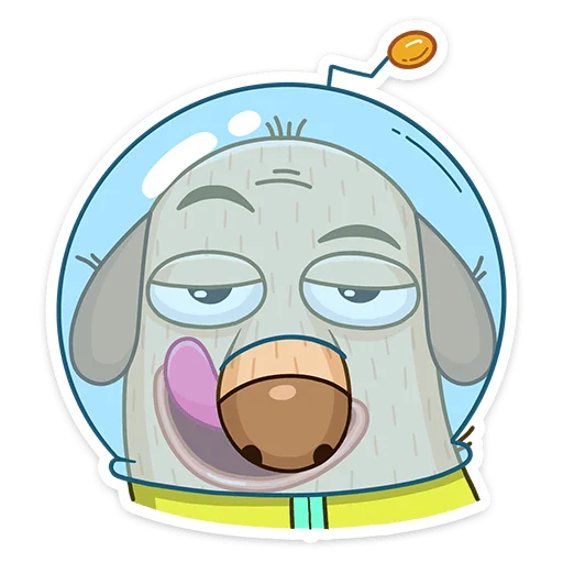 Стикерпак КосмоДигги для Telegram — скачать