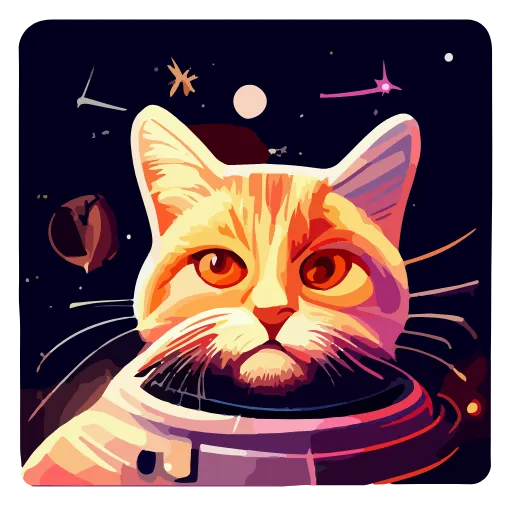 🐈 Эмодзи «Нейрокосмос» для Telegram