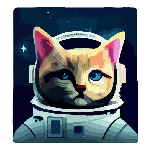 🐱 Эмодзи «Нейрокосмос» для Telegram