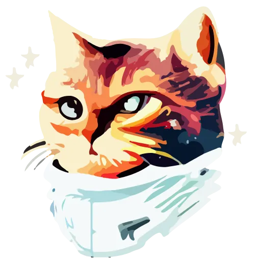 🐈‍⬛ Эмодзи «Нейрокосмос» для Telegram
