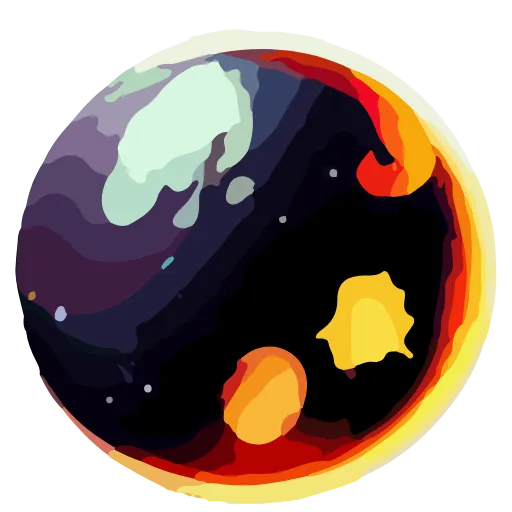 🌘 Эмодзи «Нейрокосмос» для Telegram