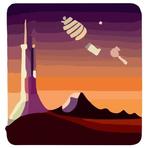 🌄 Эмодзи «Нейрокосмос» для Telegram