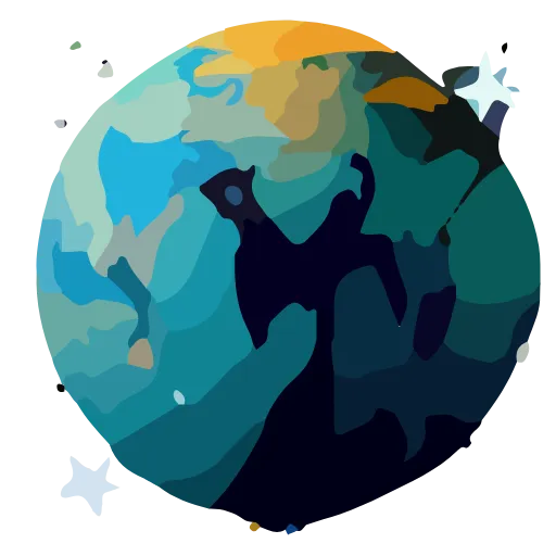 🌎 Эмодзи «Нейрокосмос» для Telegram