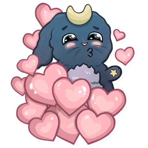 ❤ Стикер «CosmoZai» для Telegram