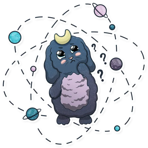🌀 Стикер «CosmoZai» для Telegram