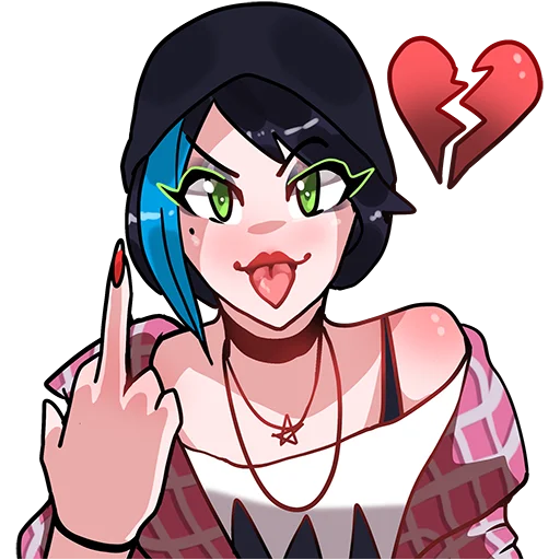 😜 Стикер «Cosplay» для Telegram