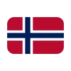 🇳🇴 Эмодзи «second country flags» для Telegram