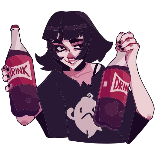 🥤 Эмодзи «Кортни» для Telegram