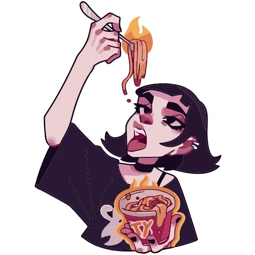 🍝 Эмодзи «Кортни» для Telegram