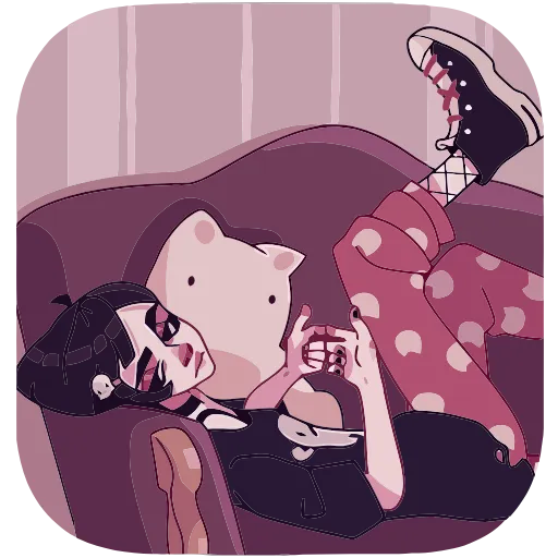 😴 Эмодзи «Кортни» для Telegram