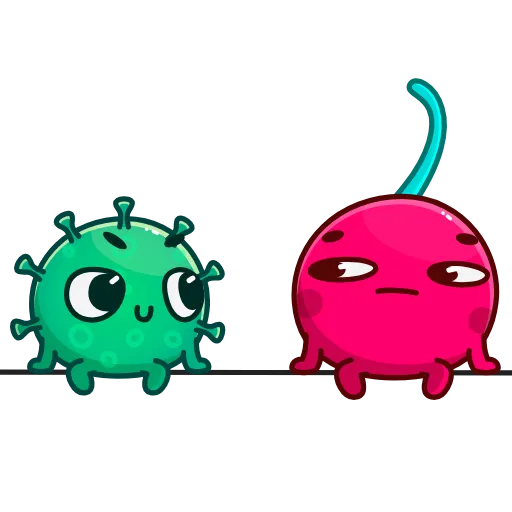 😬 Стикер «Coronavirus Animated» для Telegram