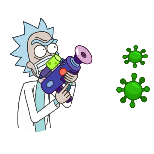 🔫 Стикер «Coronavirus Animated» для Telegram