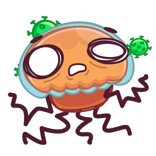 🤪 Стикер «Coronavirus Animated» для Telegram