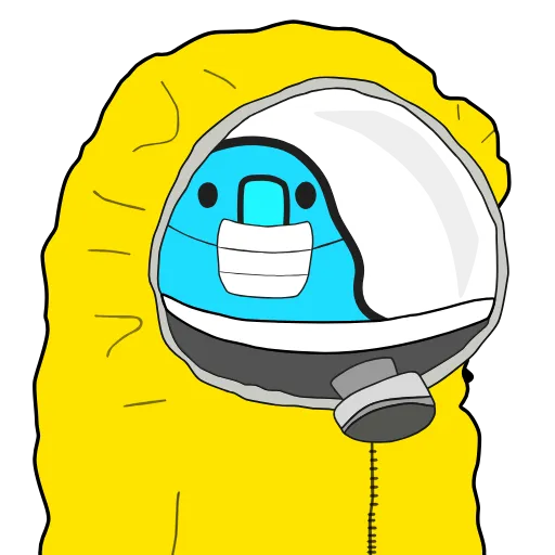 👨‍🚀 Стикер «Coronavirus Animated» для Telegram