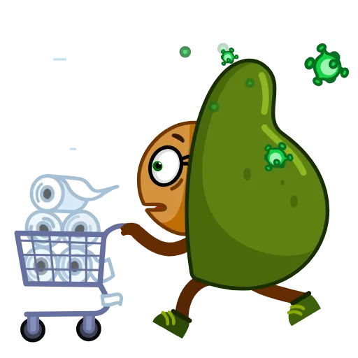 🧻 Стикер «Coronavirus Animated» для Telegram