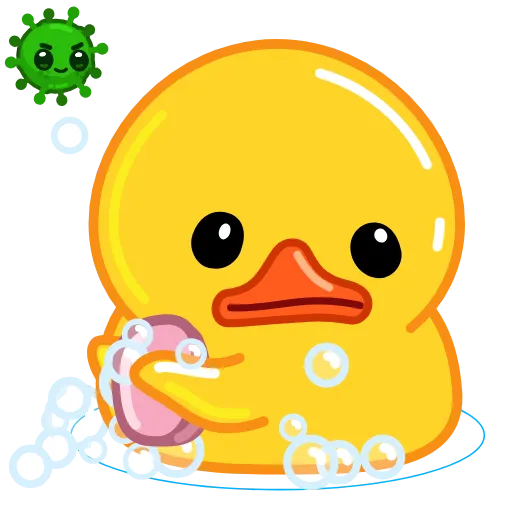 🛀 Стикер «Coronavirus Animated» для Telegram