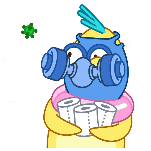 🧻 Стикер «Coronavirus Animated» для Telegram
