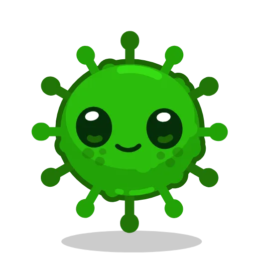👍 Стикер «Coronavirus Animated» для Telegram